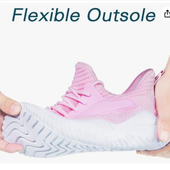 Pink slip on walking sneaker - Picture 8 of 9